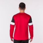 Bluză cu mânecă lungă Joma CREW IV roșu-alb-negru
