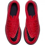 Pantofi sport roșii pentru copii Nike HYPERVENOMX  PHADE III IC 852583-616