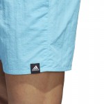 Șort albastru pentru bărbați Adidas SOLID SH SL CV5130