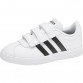 Pantofi sport albi pentru copii Adidas VL COURT 2.0 CMF C DB1837
