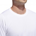 Bluză sport albă pentru bărbați Adidas FL_SPR X BOS LS DQ2847