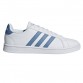 Pantofi sport albi pentru bărbați Adidas GRAND COURT F36403