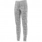 Pantaloni gri pentru femei Adidas YG AA AOP PANT / AY5379